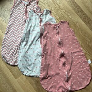 Yoofuss Girl Sleep Sack Set, size Medium, 6-12 Months .5 TOG